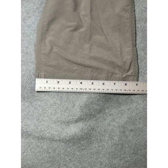 REI Co-Op Pants Men W34 L34 Nylon Hiking Fishing Breathable Water Resist Beige - Picture 11 of 15